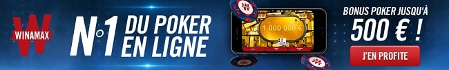 Winamax bonus poker